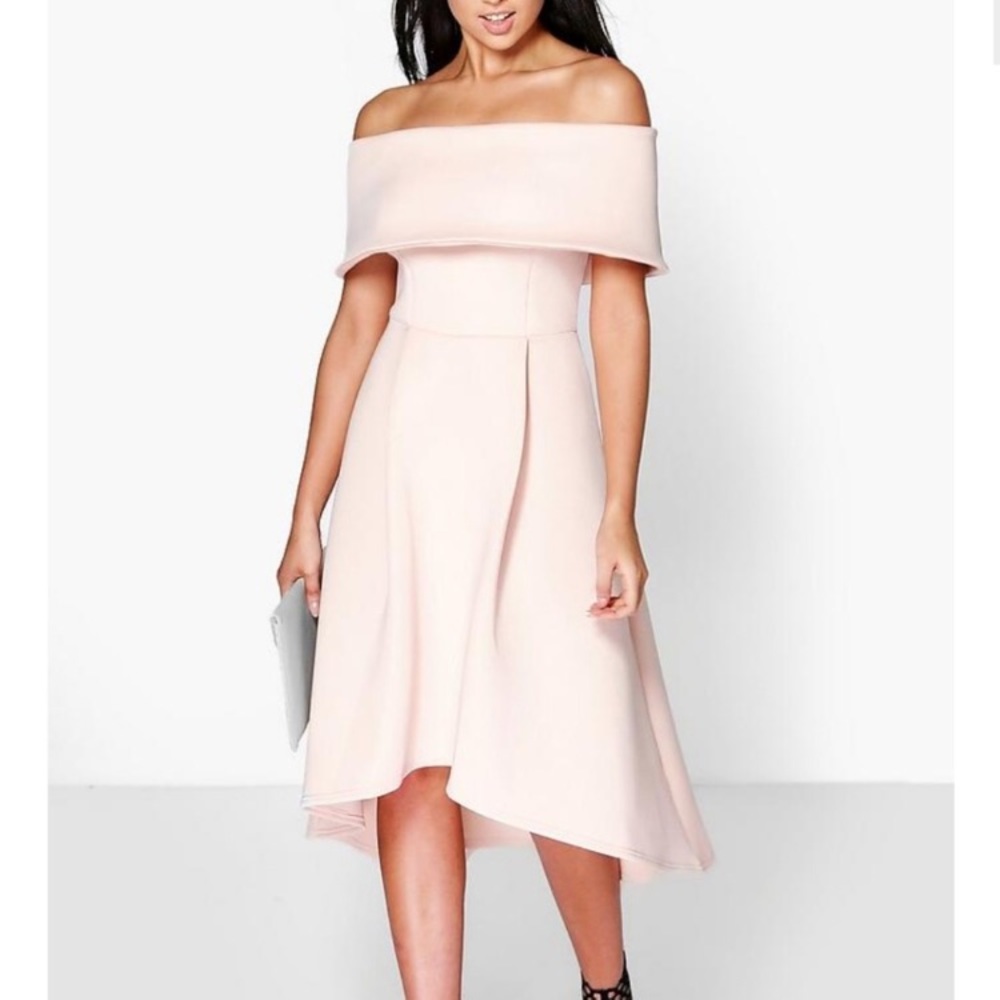 Off the shoulder dress